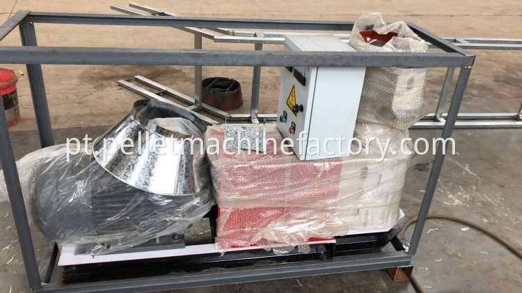 CE KL200A FLAT Die Animal Feed Diesel Motor Pellet Machine